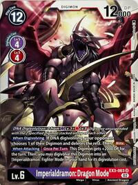 Imperialdramon: Dragon Mode - Revision Pack Cards - Super Rare - EX3-063 SR