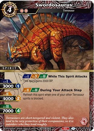 Swordosaurus - Battle Spirits Saga Promo Cards - Promo - PR-003
