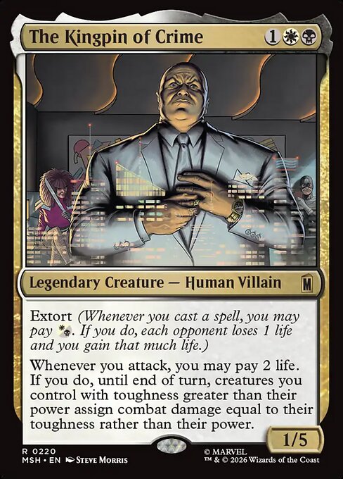 The Kingpin of Crime - Marvel Super Heroes - R - 220