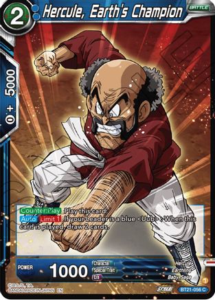 Hercule, Earth's Champion - Wild Resurgence - Common - BT21-056