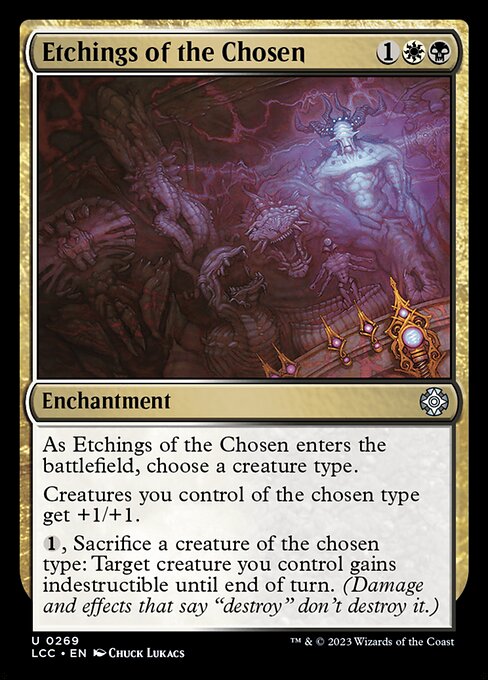 Etchings of the Chosen - Commander: The Lost Caverns of Ixalan - U - 269