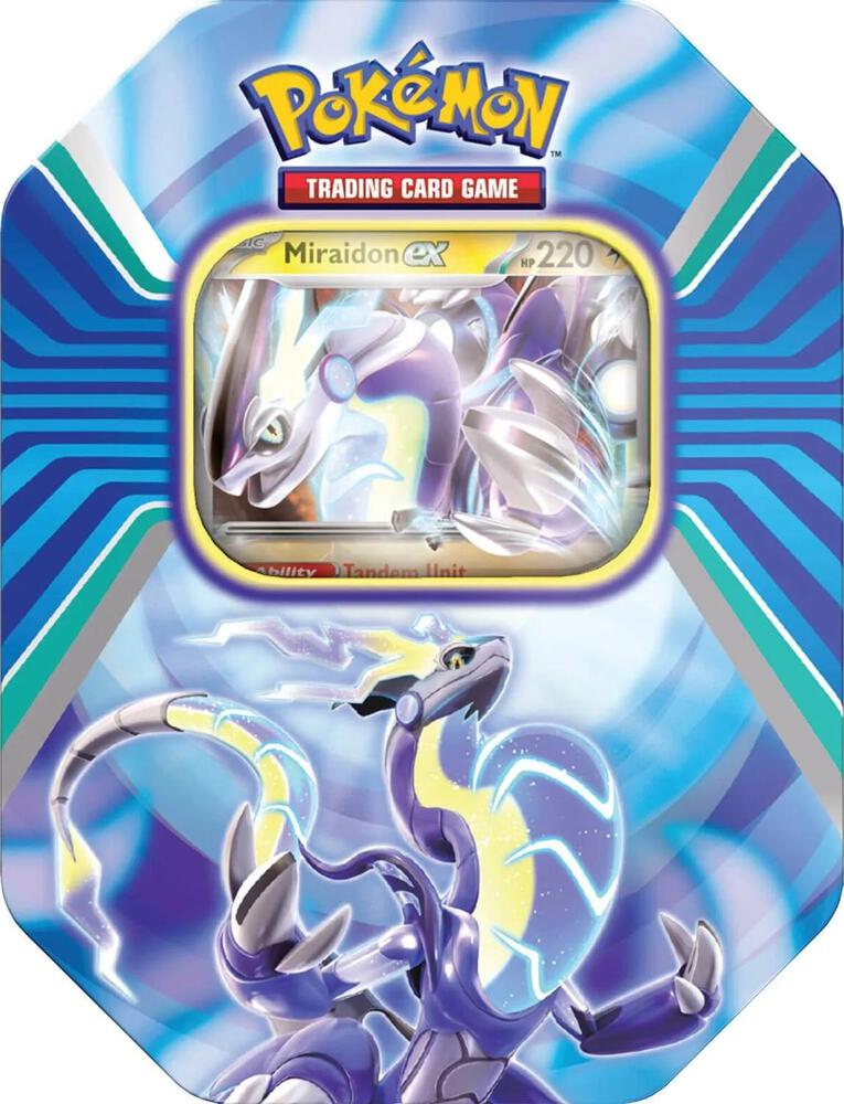 Paldea Legends Tin [Miraidon ex] Español Spanish