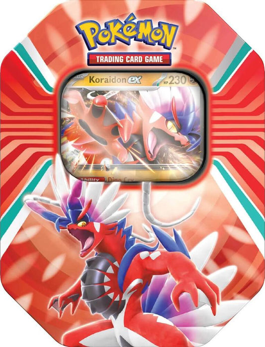 Paldea Legends Tin [Koraidon ex] Español Spanish