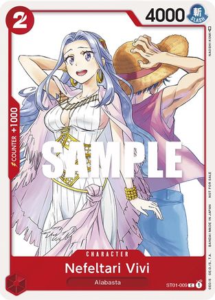 Nefeltari Vivi (OP-03 Pre-Release Tournament) [Participant] - One Piece Promotion Cards - PR - ST01-009