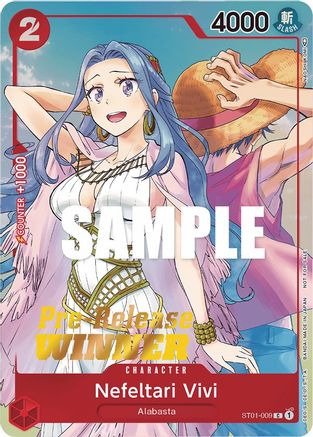 Nefeltari Vivi (OP-03 Pre-Release Tournament) [Winner] - One Piece Promotion Cards - PR - ST01-009