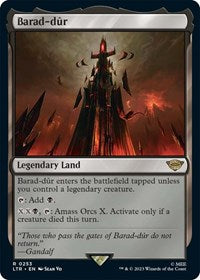 Barad-dur - Universes Beyond: The Lord of the Rings: Tales of Middle-earth - R - 253