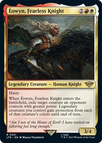 Eowyn, Fearless Knight - Universes Beyond: The Lord of the Rings: Tales of Middle-earth - R - 201