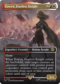 Eowyn, Fearless Knight (Borderless) - Universes Beyond: The Lord of the Rings: Tales of Middle-earth - R - 430
