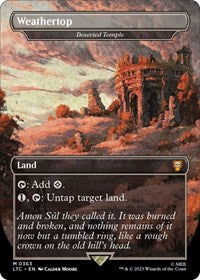 Weathertop - Deserted Temple - Commander: The Lord of the Rings: Tales of Middle-earth - M - 363