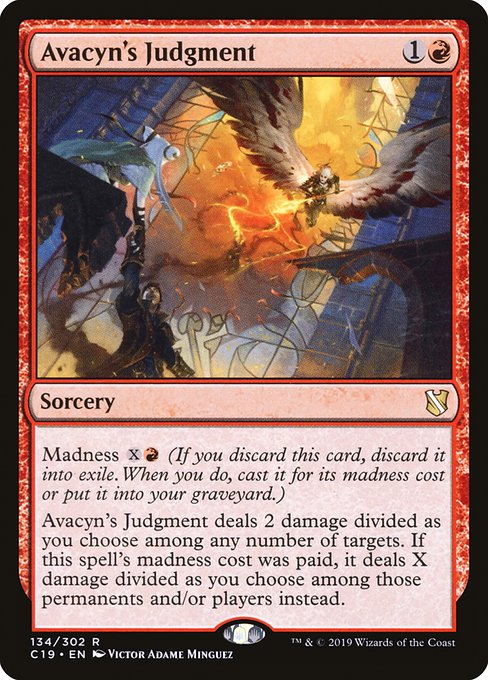 Avacyn's Judgment - Commander 2019 - R - 134