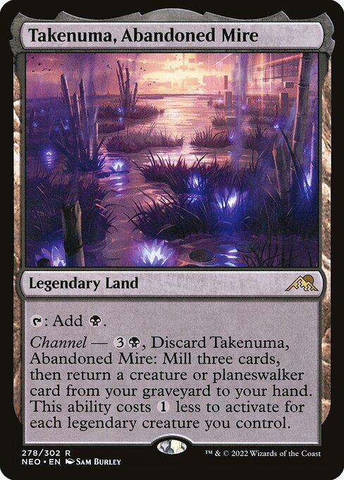 Takenuma, Abandoned Mire - Kamigawa: Neon Dynasty - R - 278