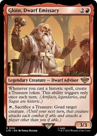 Gloin, Dwarf Emissary - Universes Beyond: The Lord of the Rings: Tales of Middle-earth - R - 132
