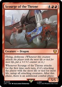 Scourge of the Throne - Commander: The Lord of the Rings: Tales of Middle-earth - M - 225