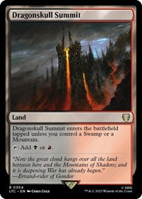 Dragonskull Summit - Commander: The Lord of the Rings: Tales of Middle-earth - R - 304