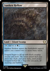 Sunken Hollow - Commander: The Lord of the Rings: Tales of Middle-earth - R - 335