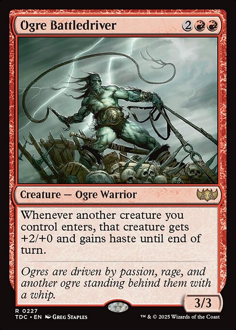 Ogre Battledriver - Commander: Tarkir: Dragonstorm - R - 227