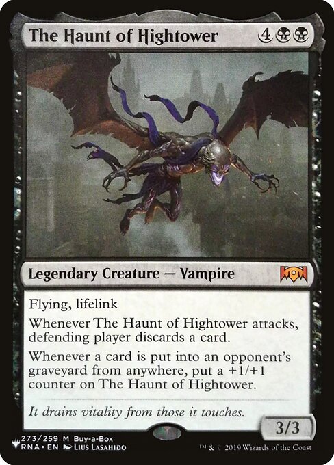 The Haunt of Hightower - The List Reprints - M - 273/259