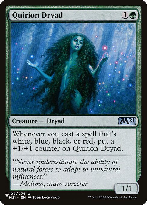 Quirion Dryad - The List Reprints - U - 198/274