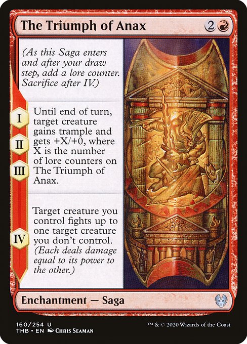 The Triumph of Anax - Theros Beyond Death - U - 160