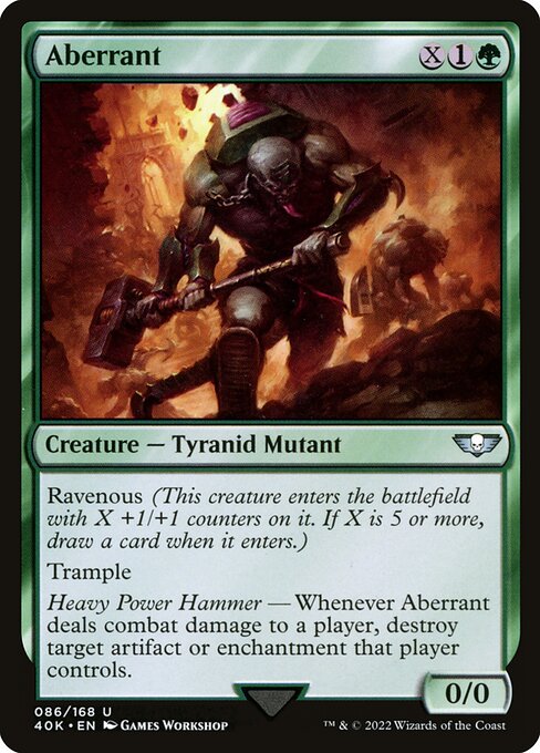 Aberrant - Universes Beyond: Warhammer 40,000 - U - 86