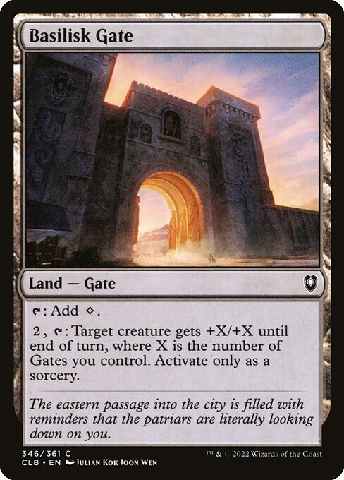 Basilisk Gate - Commander Legends: Battle for Baldur's Gate - C - 346