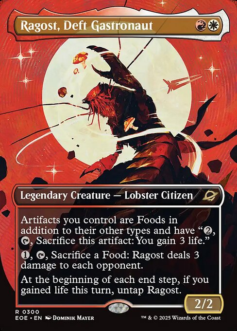 Ragost, Deft Gastronaut (Borderless) - Edge of Eternities - R - 300