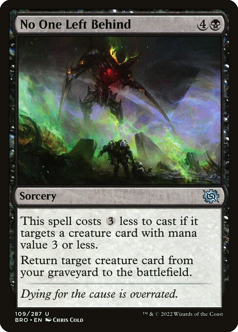 No One Left Behind - The Brothers' War - U - 109