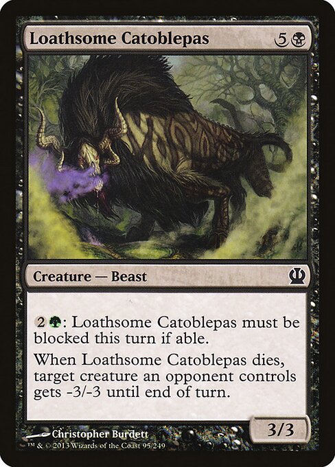 Loathsome Catoblepas - Theros - C - 95