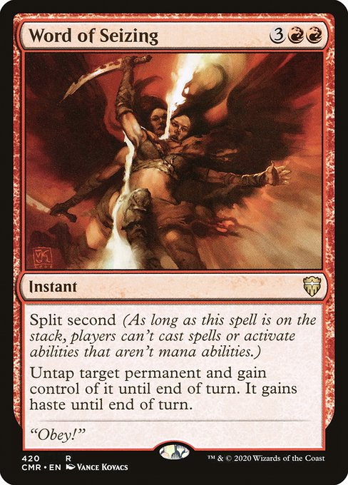 Word of Seizing - Commander Legends - R - 420