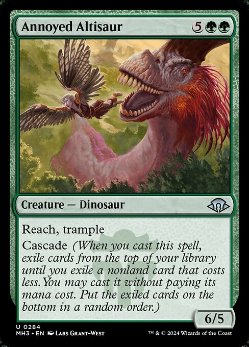 Annoyed Altisaur - Modern Horizons 3 - U - 284