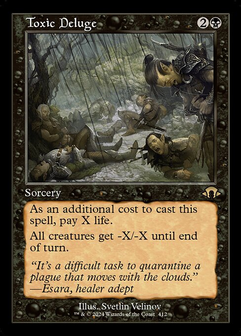 Toxic Deluge (Retro Frame) - Modern Horizons 3 - R - 412