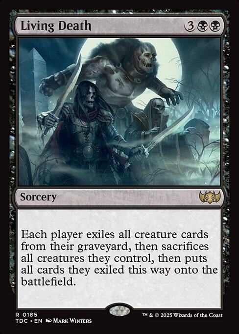 Living Death - Commander: Tarkir: Dragonstorm - R - 185