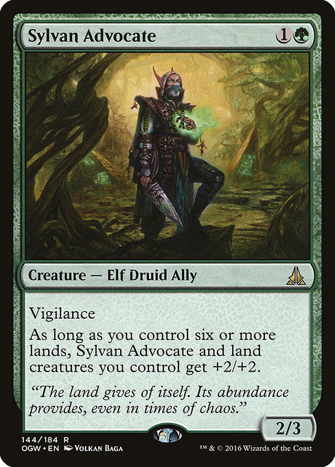 Sylvan Advocate - Oath of the Gatewatch - R - 144
