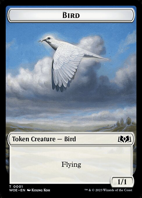 Bird Token - Wilds of Eldraine - T - 1