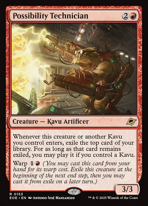 Possibility Technician - Promo Pack: Edge of Eternities - R - 153