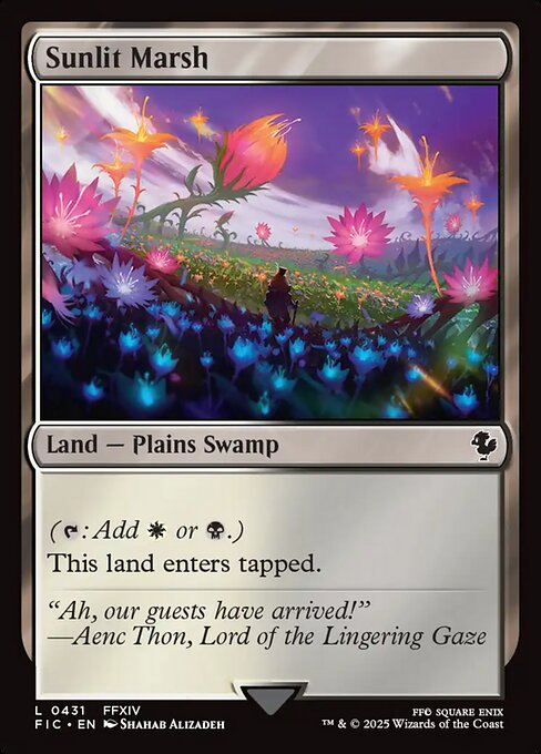 Sunlit Marsh (Surge Foil) - Commander: FINAL FANTASY - L - 431