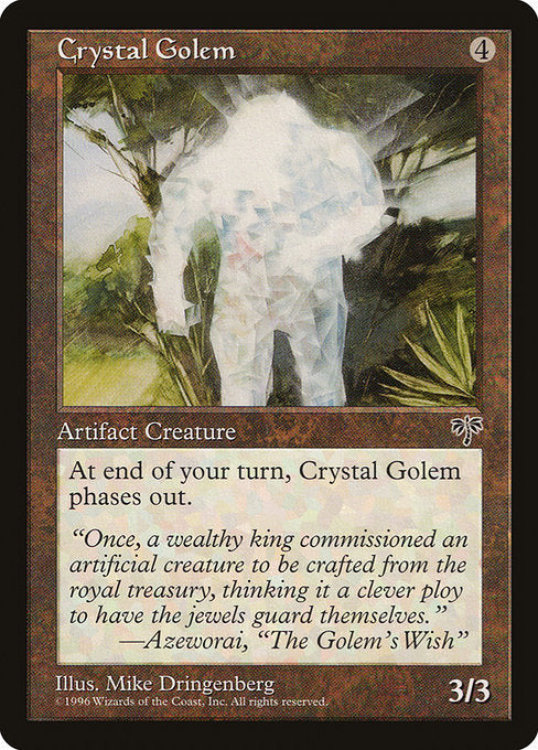 Crystal Golem - Mirage - U