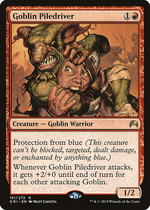 Goblin Piledriver - Magic Origins - R - 151