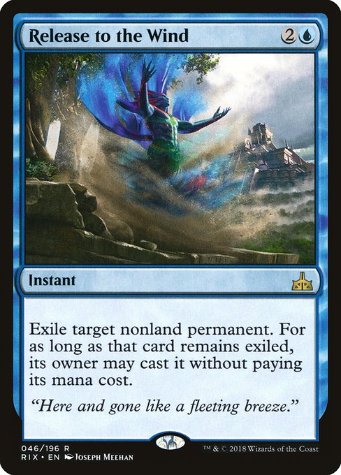 Release to the Wind - Rivals of Ixalan - R - 46