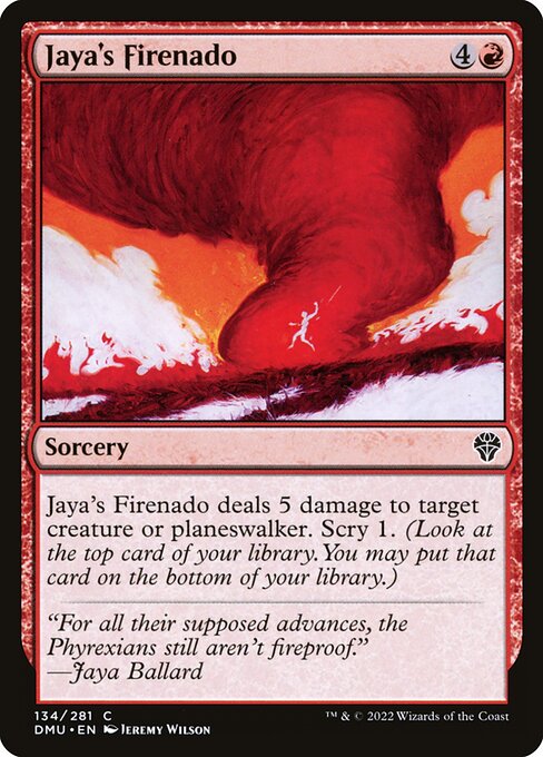 Jaya's Firenado - Dominaria United - C - 134