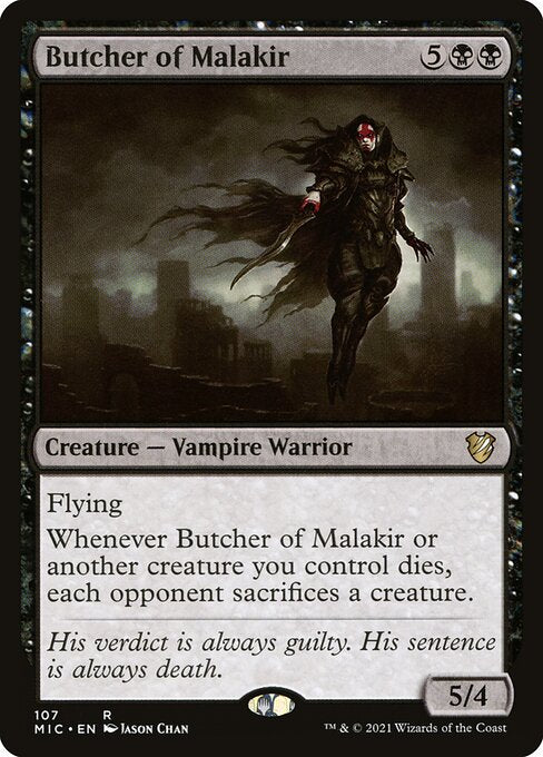Butcher of Malakir - Commander: Innistrad: Midnight Hunt - R - 107