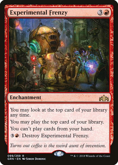 Experimental Frenzy - Guilds of Ravnica - R - 99