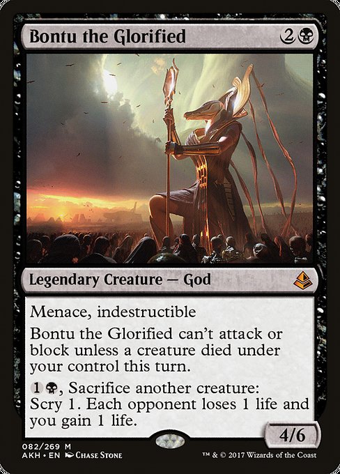 Bontu the Glorified - Amonkhet - M - 82