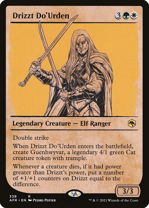 Drizzt Do'Urden (Showcase) - Adventures in the Forgotten Realms - R - 338