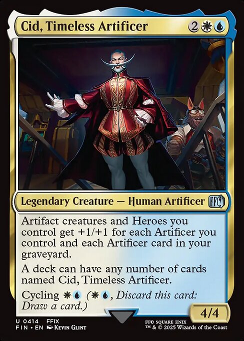 Cid, Timeless Artificer (0414) - FINAL FANTASY - U - 414