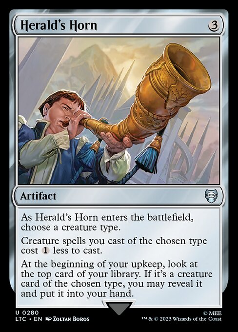 Herald's Horn - Commander: The Lord of the Rings: Tales of Middle-earth - U - 280