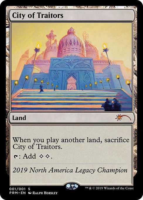 City of Traitors - 1999 Kai Budde (EXO) - World Championship Decks - S