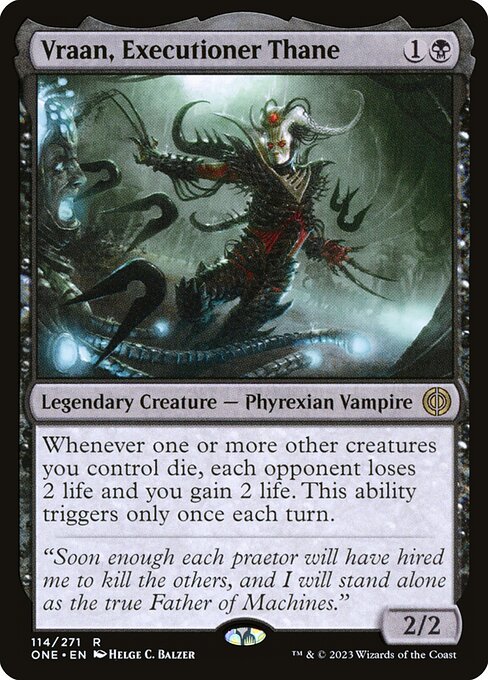 Vraan, Executioner Thane - Phyrexia: All Will Be One - R - 114