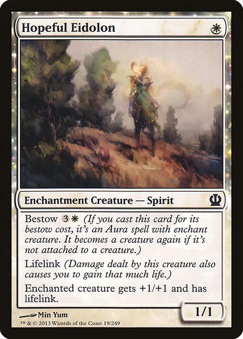 Hopeful Eidolon - Theros - C - 19