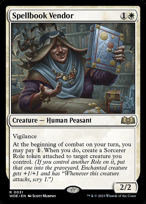 Spellbook Vendor - Wilds of Eldraine - R - 31